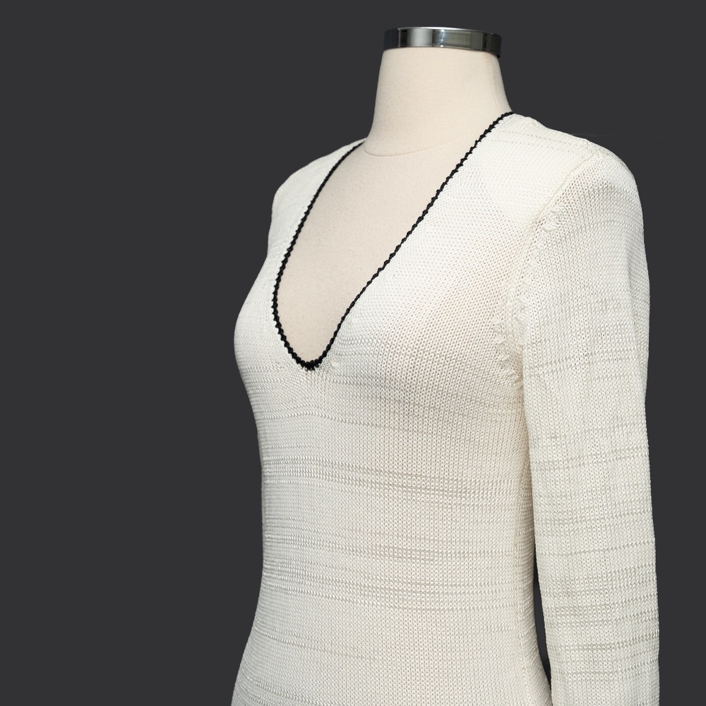 REISS- Talia Contrast Trim Sweater‎ - Picture 8 of 8